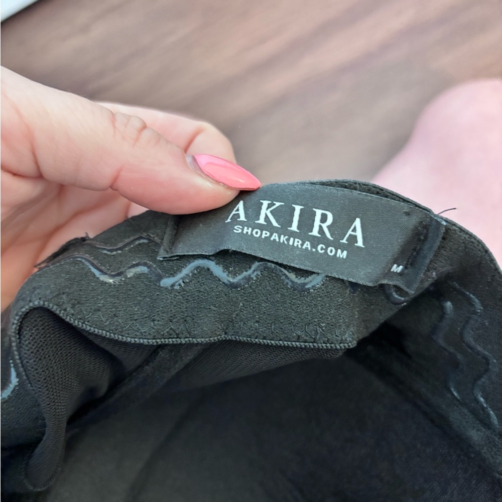 Akira stunning rhinestone corset/ bustier style crop top - Picture 8 of 8